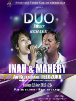 Inah & Mahery - Duo inédit - Restaurant Telozoro Andrefan'Ambohijanahary