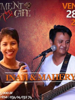 Inah‍ & Mahery‍ en concert au Piment Café Behoririka‍