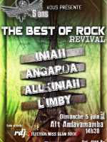 Iniah, Angaroa, Allkiniah, l'Imby - The best of Rock Revival à l'Alliance Française d'Andavamamba