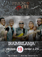 Iraimbilanja‍ en concert au Piment Café Behoririka‍