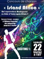Island Africa - Concours de Chanson à l'Alliance Française d'Antananarivo