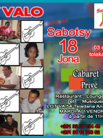 Izy Valo - cabaret Privé au Trass Tsiadana