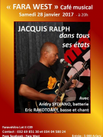 Jacquis Raphl‍ dans tous ses états au Fara West Faravohitra‍