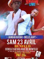 Janga Ratah & Belelahy - show live au Cercle Catholique de Benfeld