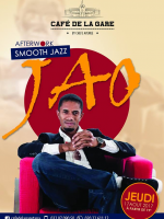 Jao‍ afterwork smooth jazz au Café de la Gare Soarano‍