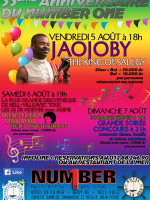 Jaojoby - 33è anniversaire du Number One