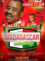 Jaojoby‍ avec Dj Dina‍ - Madagascar independance - Salon Firat Saint-Germain Les Corbeil‍