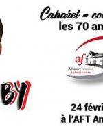 Jaojoby cabaret concert cloturant les 70 ans de AFT - Alliance Française d'Antananarivo