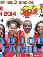 Jaojoby et Famille pour fêter les 3 ans de Jao's Pub