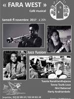 Jazz fusion au Fara West Faravohitra