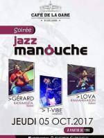 Jazz manouche au Café de la Gare Soarano