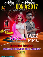 Jazz Mmc‍ & H'Mia‍ - miss et mister Donia 2017 - Gymnase Toly Laurent Camp-Vert Nosy-Be‍