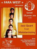 Jazz Quart & Malalanirainy en concert Fara West Faravohitra