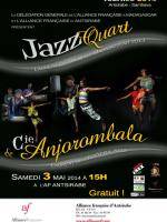 Jazz Quart et Compagnie Anjorombala à l'alliance Française d'Antsirabe