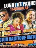 Jean Aimé, Big MJ, Taa Tense, Gangstabab, Marion, au Club Nautique Ivato