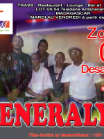 Jeneraly‍ en concert au TRASS Tsiadana‍