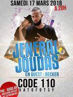 Jeneraly Joudas en show case Code 110 Sisha Karaoke