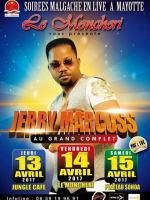 Jerry Marcoss‍ en concert  - Jungle Café Mamoudzou‍ , Restaurant Le Mon Chéri‍ , Plage Sohoa Mayotte‍
