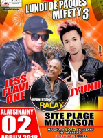 Jess Flavi One‍, jyuni‍ en show case Site Plage Mantasoa