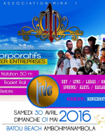 Jeux corporatifs inter entreprises 2ème édition au Batou Beach Ambohimanambola