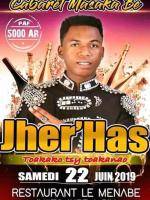Jher'Has cabaret masaka be Restaurant Le Menabe Ivato