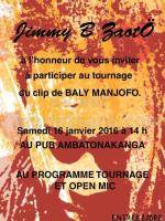 Jimmy Be Zaoto invite au tournage de son clip au Pub Ambatonakanga