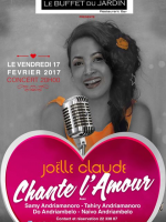 Joelle Claude‍ chante l'amour - Buffet du Jardin Antaninarenina‍