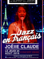 Joëlle Claude - Jazz en français - Le Buffet du Jardin