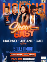 Johane‍ - Mad Max‍ - Gaei‍ - Salle Amira Plaisance du Touch