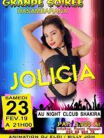 Jolicia grande soirée hasambarana Shakira Night Club Mahajanga