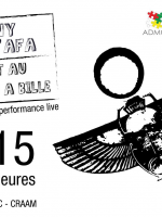 Jonny R'afa‍ art au stylo à bille - Espace Art Public (CRAAM) Ankatso‍