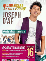 Joseph d'AF‍ - Madagasikara hoan'i Kristy - Antsahamanitra‍ avec Pray'F‍, Ny Mana Ako‍, Omaniko Ny Hoaviko‍.