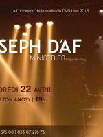 Joseph d'Af ministries au Carlton Anosy