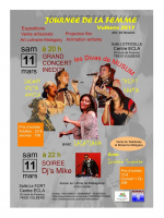 Journée de la femme - grand concert inédit avec Lalatiana‍, Lolone‍, Ngita‍, Talike Gellé‍, Hanta‍ - Centre Ecla de Vulbens‍