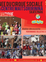 Journée du cirque social - Skate Park Ankaditapaka‍