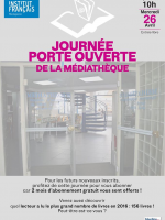 Journée porte ouverte de la médiathèque - IFM - Institut Français de Madagascar‍