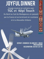Joyful dinner avec TGC (Tana Gospel Choir)‍ et Képi Touch - Casc PK Zero Soarano (Madarail)‍