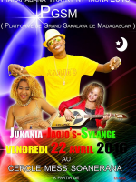 Jukania, Jaojo's, Sylange - PGSM (Plateforme de Grand Sakalava de Madagascar) au Cercle Mess Soanierana