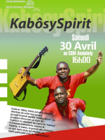 KabôsySpirit en concert au CGM Analakely