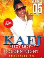 Kaej en concert au Golden Night