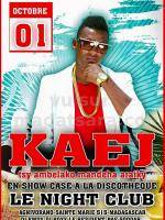Kaej - en showcase à la discothèque Le Night Club