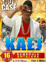 Kaej en showcase au Bamboula Antalaha