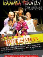 Kaiamba tena izy - Soirée spécial Saint-Valentin au restaurant Amitié Fandian avec Prosh'Ely, Jackie Edmée, Dorlys, Zozo Mananjary, Charles Martin, Simon Randria et Pascal Anjarasoa