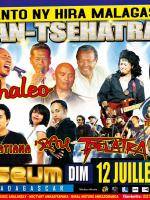 Kanto ny hira malagasy an-tsehatra au Coliseum : Mahaleo, Lôla, Nakatiana, 'Zay, Tselatra, Tempo Gaigy, Jazz Mmc, Kougar, Tif a Tif, Martiora Freedom, Hery Njila, Zandry Gasy