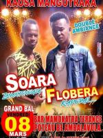 Kaosa mangotraka - Soara‍ & Flobera‍ - Bar Mamokatra Terance Ambalavola