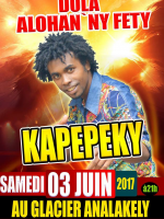 Kapepeky‍ en concert Le Glacier Analakely‍