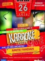 Karaoké Party live au restaurant Amitié Fandian