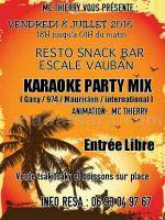 Karaoke party mix - Resto Snack bar Escale Vauban