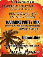Karaoke party Mix - Resto Snack Bar Escale Vauban