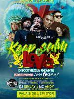 Keep calm love afrogasy Palais De L'Epi D'Or Villejuif